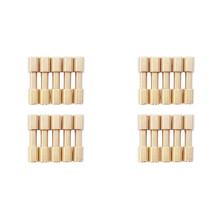 DIY Knife Handle Studs Rivets, Brass Corby Bolts Fasteners for EDC Knives, Pack of 20 (25mm)