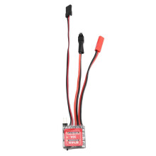 2X Micro-Type ESC 30 A Brushed ESC Contrôleur de Vitesse Électrique 2S 4-8 V pour Voiture Télécommandée 1/16 1/18 1/24 RC, Bateau, Réservoir,