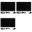 3 Set 7 Inch Portable Display IPS 1024x600 LCD -Compatible VGA AV Input  Type C Power in 1