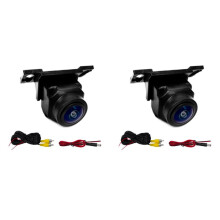 2X Auto AHD 1080P Achteruitrijcamera Achteruitrijcamera Parkeerhulpcamera voor Auto