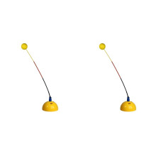 2X Professional Tennis Trainer Tennis Swing Practice Training Tool Improve Skill Rebound with Trainer Baseboa