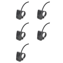 5X Electric Bicycle Control Button Handlebar Mount Split Meter Switches Button for LCD Meter E-Bike Accessories