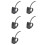 5X Electric Bicycle  Control Button Handlebar Mount Split Meter Switches Button for LCD Meter E-Bike Accessories 1