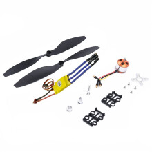 4X RC 2212 1000KV Brushless Motor+30A ESC Electric Speed Controller+1045 Propeller Kit for RC Multicopter Quadcopter