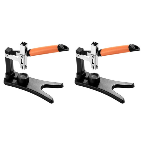 2X Nut Cracker Tool - Steel Chestnut Opener, Compact Manual Sheller, Durable Stainless Easy Shell Removal