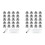 For Resound Compatible Hearing Aid Domes Open Smokey Ear Tips Replacement 8mm (Medium 40pcs Pack) 1