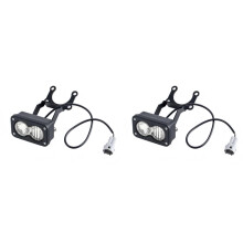 2X Motorcycle LED Headlight Kit for Sur-Ron X260 and Talaria Flood Light Pods Combo Kit White Light