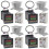 4X PID-Temperature Controller REX-C100 Thermostat Kit High Voltage 100ACV to 240ACV+SSR Relay 40DA+ K Probe 1