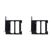 2X de Universele Harde Schijfsleuf met PCI-Kaartuitbreidingsrack voor Desktopcomputers Is Geschikt voor 3,5-Inch Harde Schijven (Zwart).