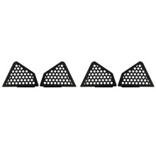 4X Side Tank Cover Fuel Tank Inserts for Ryker 600 900 Ace Rally Sport Accessories Black