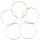 10X Astonvilla 5-String Banjo Strings Bronze Winding for Beginners and Practice Guitar Accessories 6