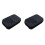 2X 10 Holes Harmonica Case, Zippered Pouch for Harmonica Harmonicas Storage Case Can Hold 12 Harmonicas 1