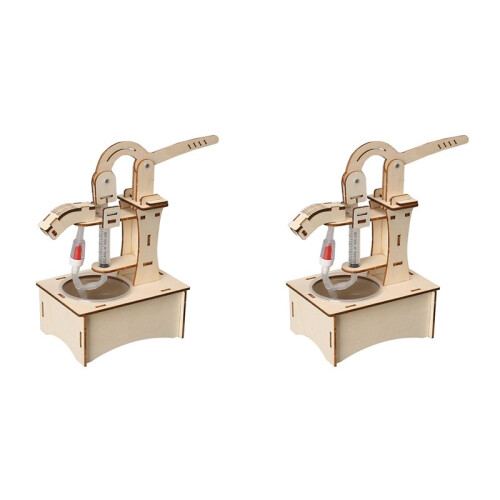 2X DIY Water Pump Physical Model Kit Technology Science DIY Kits Experimental Tool Kit Teaching for Students Learning
