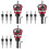 Countersink Drill Bit Set 18-Piece Countersink Wood Drill Bit with Depth Stop,Precision Drilling for Woodworking 2