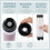 9 Pcs 16 Oz Condiment Squeeze Bottles Inverted Plastic Squeeze Bottle for Sauces Refillable Tip Large Valve Dispenser 7