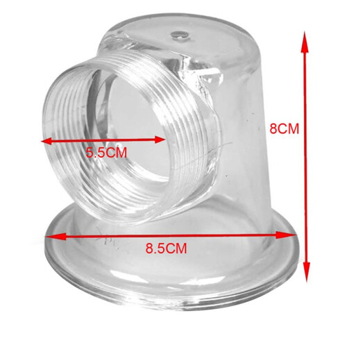 3X Transparent Insert Pre Filter Lid for SPS100 SPS75 SPS50 SPS25 Pump Enhance Pool Accessory 2