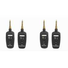 2X Système Sans Fil pour Guitare A10, Micro, Transmetteur Audio, Récepteur pour Guitare Électrique, Pièces de Basse, Accessoires de Guitare