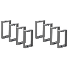 Extensor de Caja de Salida de una Sola Banda de 8 Piezas de 1/2 Pulgada, Caja de Extensión de Salida de Extensión de Receptáculo de Extensión de