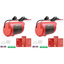 2X Battery Adapter Kit for M12 12V Power Wheels Adapter with Fuse and ,14 AWG Wire Power Convertor