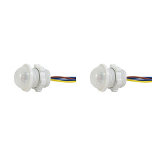 2X Infrared Human Body Sensor Probe Module Intelligent Delay Control Sensor Corridor Light Control Sensor Module,C