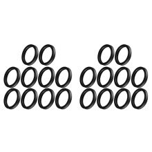 20PCS Rubber  Can Black Gasket Gas Can Spout Gaskets Fuel Washer Seals Spout Gasket Sealing Rings Replacement