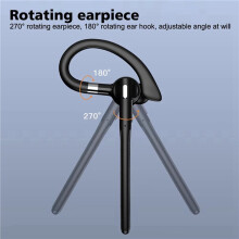 2X Wireless 5.4 Headset Single Driving Headphone with Dual Mic ENC Noise Cancelling Handsfree