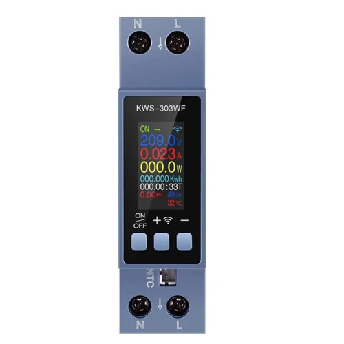 2X KWS-303WF Power Meter    Meter APP Control 85-290V//40A Voltage and Current Meter Electricity Meter 1