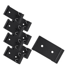 20Pcs Din Rail Mount Clip Snap in Universal Mounting Brackets Fixed Clamp,Relay Clip for 35mm Din Rail Switches 1.02Inch