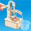 2X DIY Water Pump Physical Model Kit Technology Science DIY Kits Experimental Tool Kit Teaching for Students Learning 3
