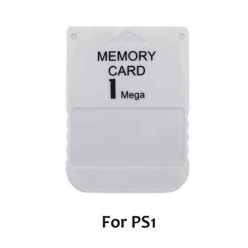 5X for 1 Mega Memory Card for PS1 PS One for  1 Game Console Save Game Data Saving Progress 1MB Memory Card 2