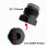 2X Co2 Cartridge Cylinder 3/8-24UNF Thread to Tank Thread G1/2-14 Convert Adapter 6