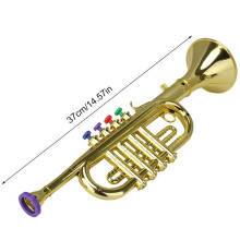 2X Educational Toy Trumpet for Kids Realistic Sound Simulation Pretend Instrument