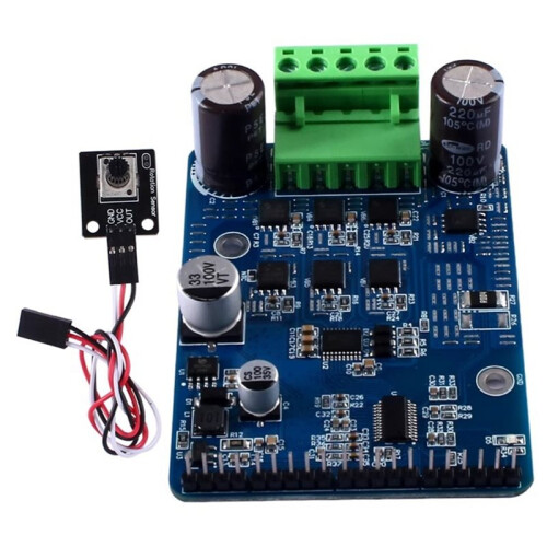 3X BLDC Three Phase  Brushless Motor Controller High Power 1600W Hall Motor Control Driver Board Motor Regulator 1