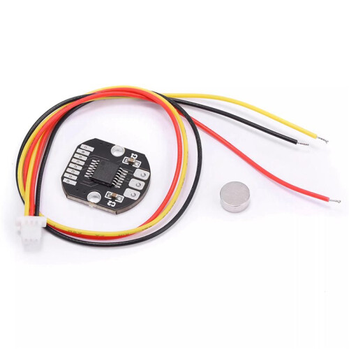 4Pcs AS5048A Magnetic Encoder PWM Output SPI/I2C Interface 14 Bit High Precision for Brushless Motor