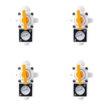 4pcs 8mm Duotight Inline Regulator 60psi Integrated Gauge Beer Accessory Home Brewing