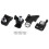 4X Car Front Bumper Headlight Bracket HeadLamp Repair Kit 5N0998225B for   2012-2017 Left 5