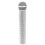 3X Sparkly Rhinestone Simulation Microphone Props Fake Microphone for Home Bar Ornaments Singing Practice Silver 2