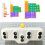 2X Ev3 Sensor 5 Route Patrol  Sensor Educational Building Block Teaching Aid for 45544 45560 Robotics 4