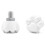 4PCS Roller Skate Toe Stops Skates Toe Stopper Roller Skate Stoppers Skating Practice Training Aids White 3