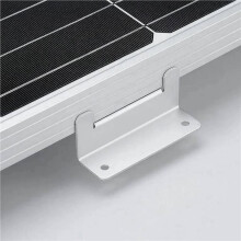 40PCS Solar Panel Mounting Bracket Kits Roof Z-Style Bracket Photovoltaic Panel Z-Bracket Stand for Car Boat RV Yacht A