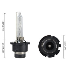 D4S HID Bulbs, Xenon Headlight Replacement Bulb 35W 6000K White High Low  for  , Pack of 8 (6000K)