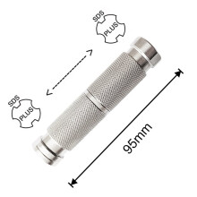 2X SDS Extension Adapter with -Lock Bridge Coupler for Rotary Hammer Heavy Duty Metal