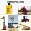 5X Dump Trailer Remote Control  12V   Down Control  Hydraulic Pump Power Acting Lift Unloading Truck 5
