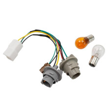 2X Tail Light Bulb Socket and Wiring Harness with 2 Light Bulbs for Optima Rear Taillight Assembly 92480-D5000QQK