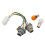 2X Tail Light Bulb Socket and Wiring Harness with 2 Light Bulbs for  Optima Rear Taillight Assembly 92480-D5000QQK 1