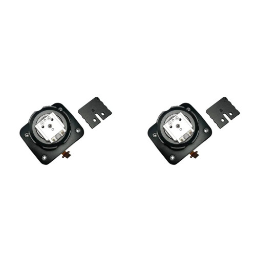 2X Hot Shoe Accessory for   TT685S Camera Flash: Flash Port Adapter Metal Base Accessory