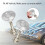 40X Quick Release Push Hood  Button Car Pin Bonnet Lock Fermo per Paraurti Fermi Argento 8