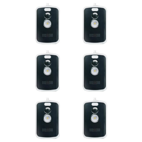 6X Camping Perimeter Alarm 125DB High-Volume Trip Alarm Motion Sensor Multiple Modes Easy Installation Camping Security