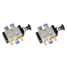 2X 4R210-08 Manual Valve 2 Way 5 Position Push and Pull Pneumatic  of Directional Valve 4R310-10 3R310-10