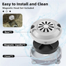 6X Magnetic Jet BF-004 for LURACO Jet Motor Pedicure Spa Tubs Chair,Contains Propeller and Cover, 4-Pin